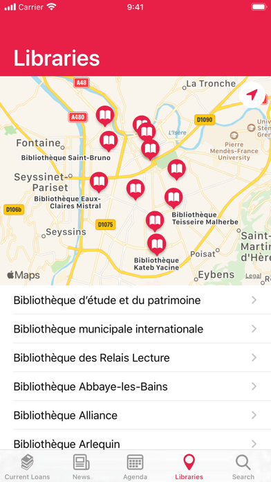 Grenoble Municipal Library screenshot 4
