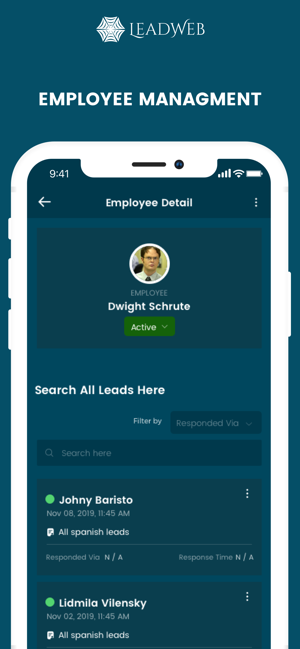 LeadWeb App