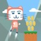 Kitty Loves Treasure is a tap-to-jump adventure game