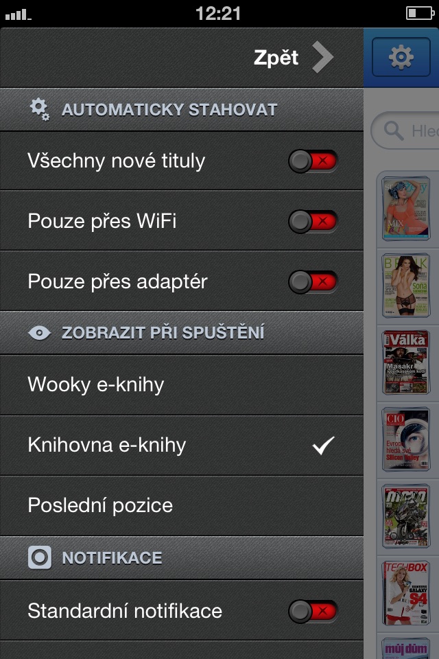 Wooky - ebook čtečka / čítačka screenshot 4