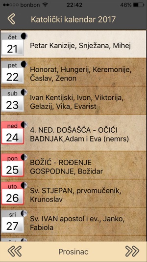 Katolički kalendar+Molitvenik(圖2)-速報App