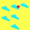 Dadach Down is a fun game that will keep the player entertained but you need to keep  rotate the clouds and keep the player balance or it will fall down, are you ready to get a high score