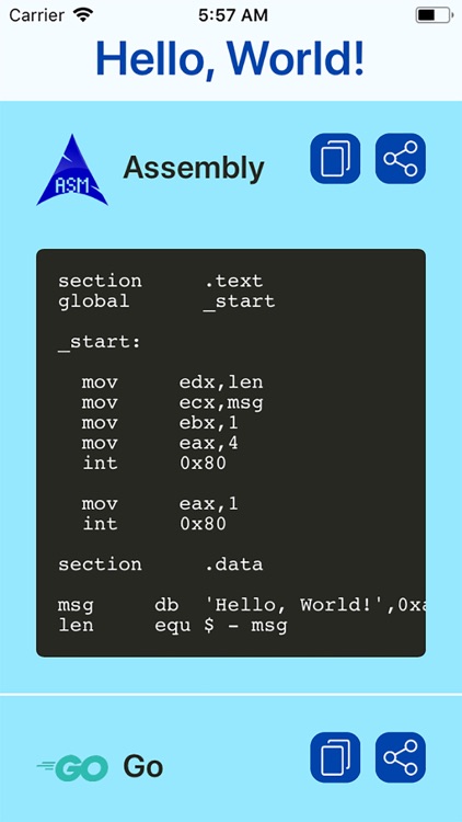 Hello World Examples screenshot-7