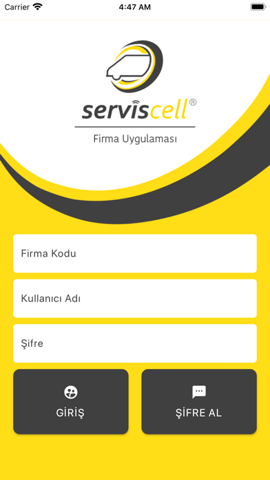 Serviscell Firma Yönetim App screenshot 2