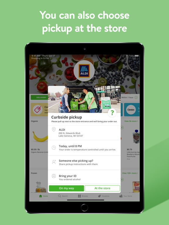 iPad Image of Instacart - grocery deliveries