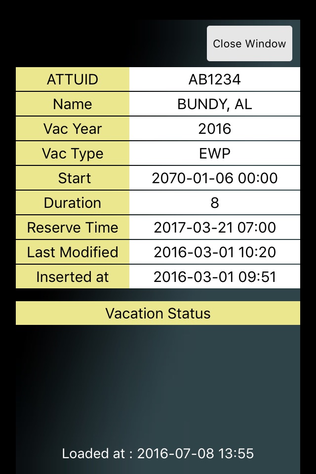 Millennium Vacation Planner screenshot 4