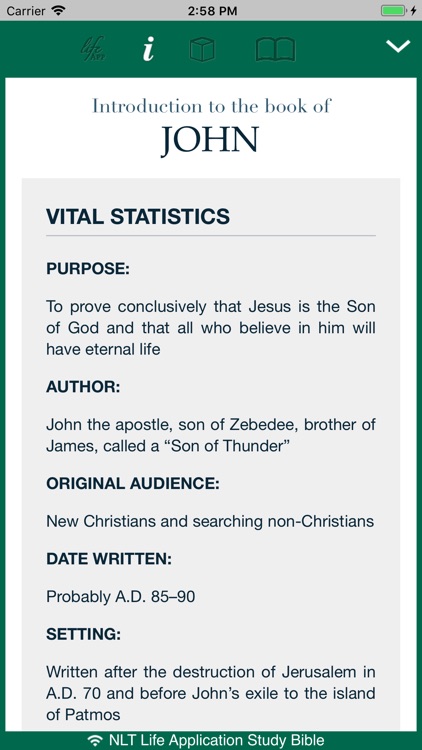 Life Application Study Bible