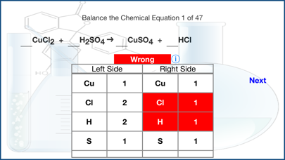 Balance The Chemical Equation screenshot 2