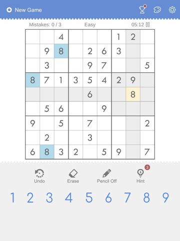 Скриншот из Sudoku - Brain Puzzle Games