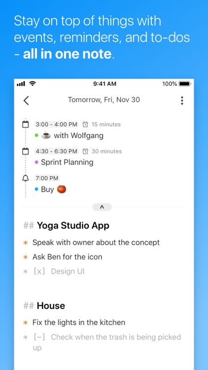 NotePlan Calendar