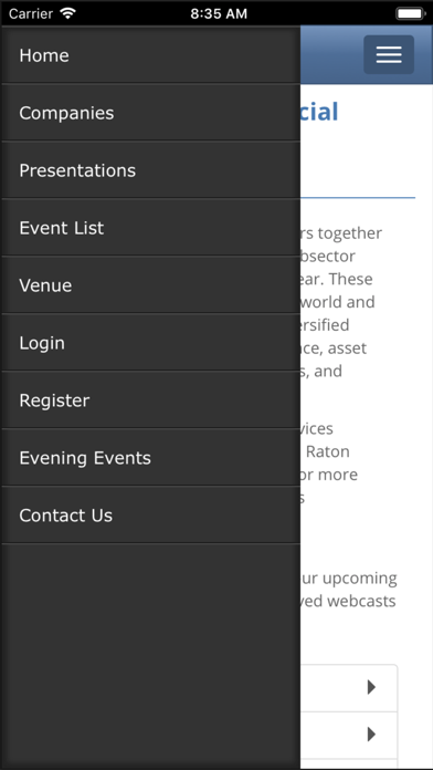 How to cancel & delete KBW Conferences & Events from iphone & ipad 2