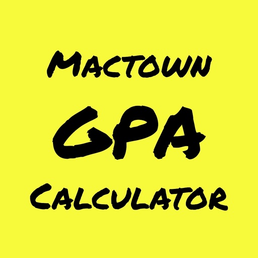 Mactown GPA Calculator