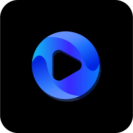 Blue Player - simple Icon