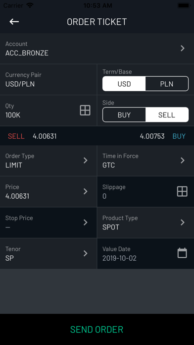 24 Exchange Mobile Trader screenshot 3