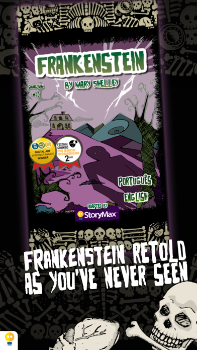 How to cancel & delete Frankie for Kids - Frankenstein interactive book from iphone & ipad 1