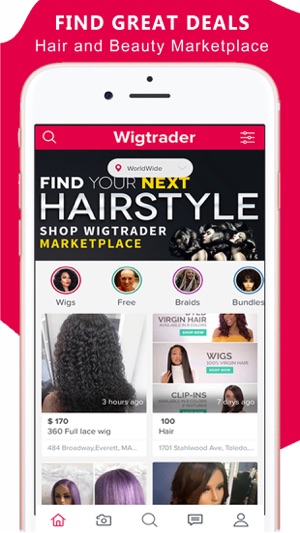 WigTrader - Hair Marketplace(圖2)-速報App