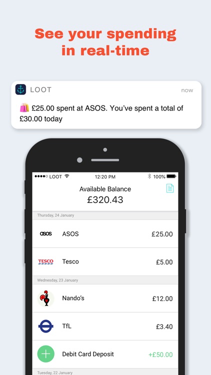 Loot - Digital Current Account