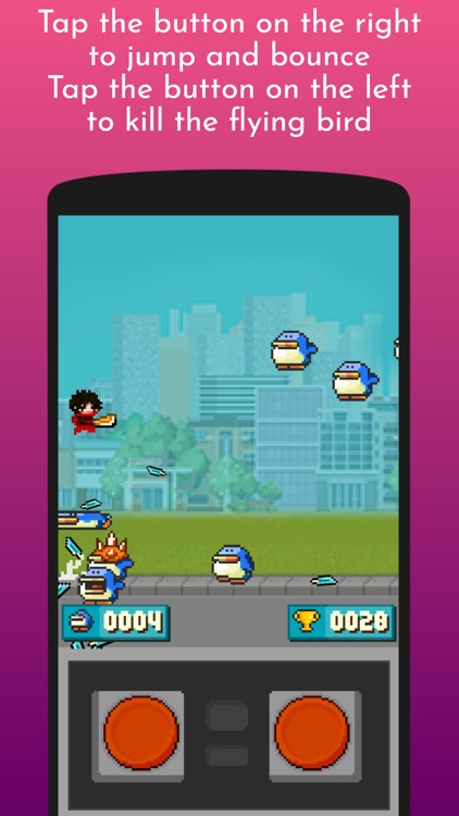 Pixel Ninja Go Bounce 2D