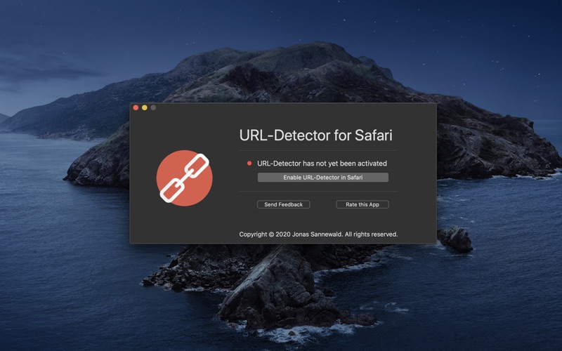 URL-Detector for Safari скриншот программы 1