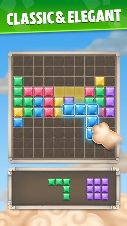 Jewel Block Puzzle Brain Game screenshot-4