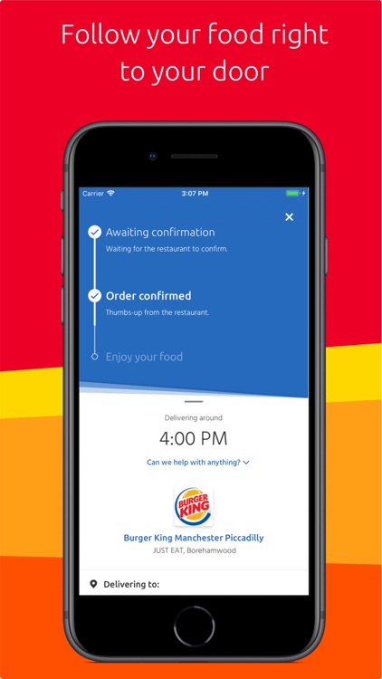 Just Eat: food delivery screenshot-5