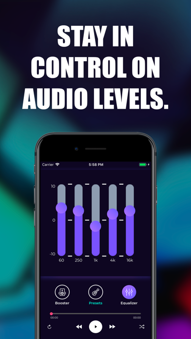 Bass Booster for Audio Volume screenshot 4