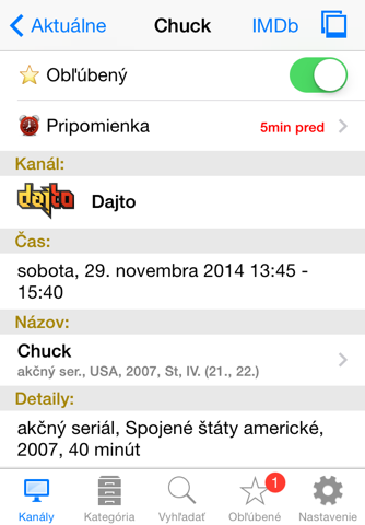 Slovak TV+ - náhled