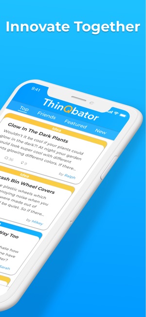 ThinQbator: Share Ideas(圖2)-速報App