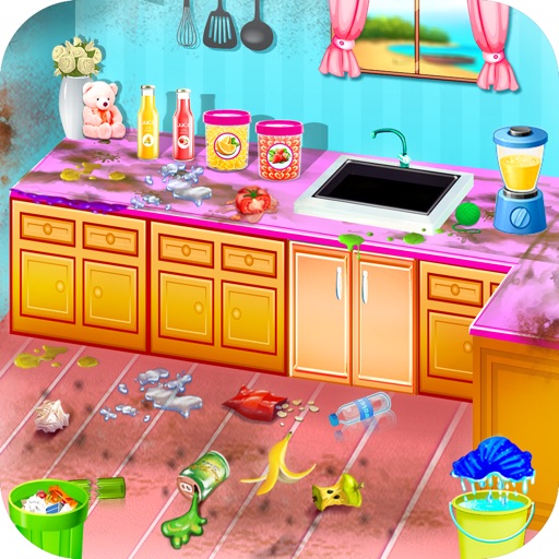 Clean Up - Cleaning Girls Game