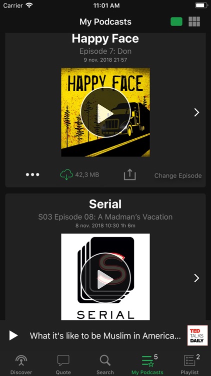 Pods - Podcast Player screenshot-8