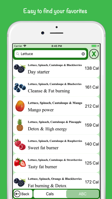 Personal Smoothie Chef Vegan screenshot 2