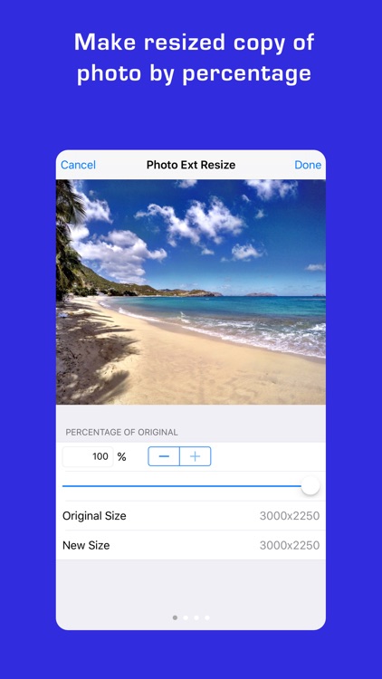 Photo Extension Resize