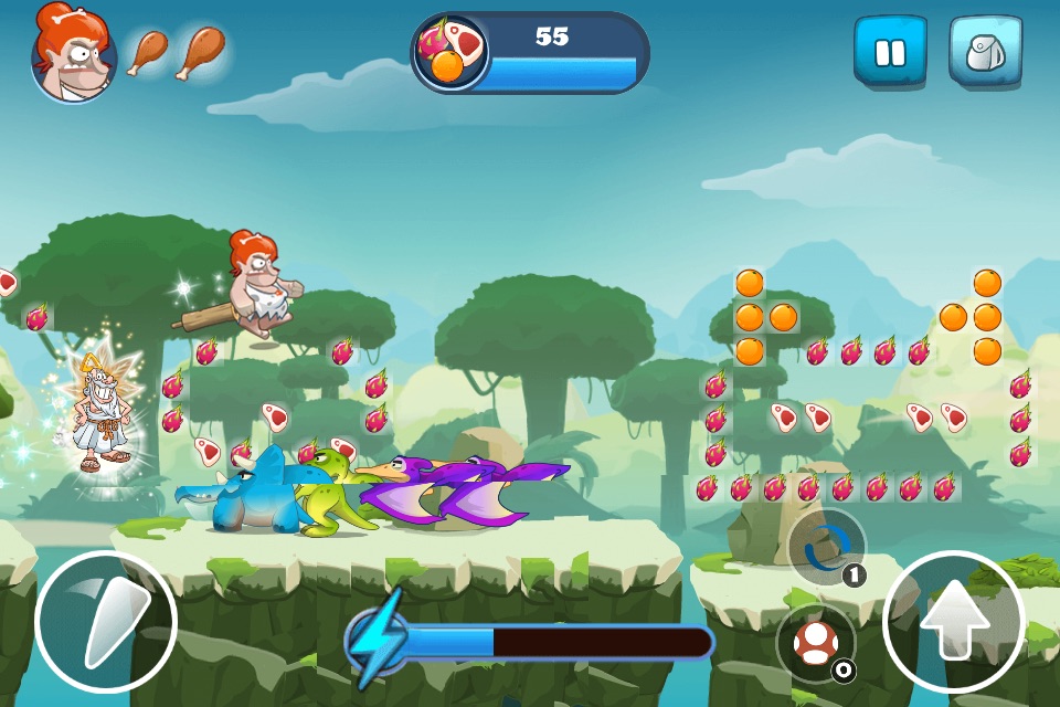 Caveman Dash - Dino Hunter screenshot 4