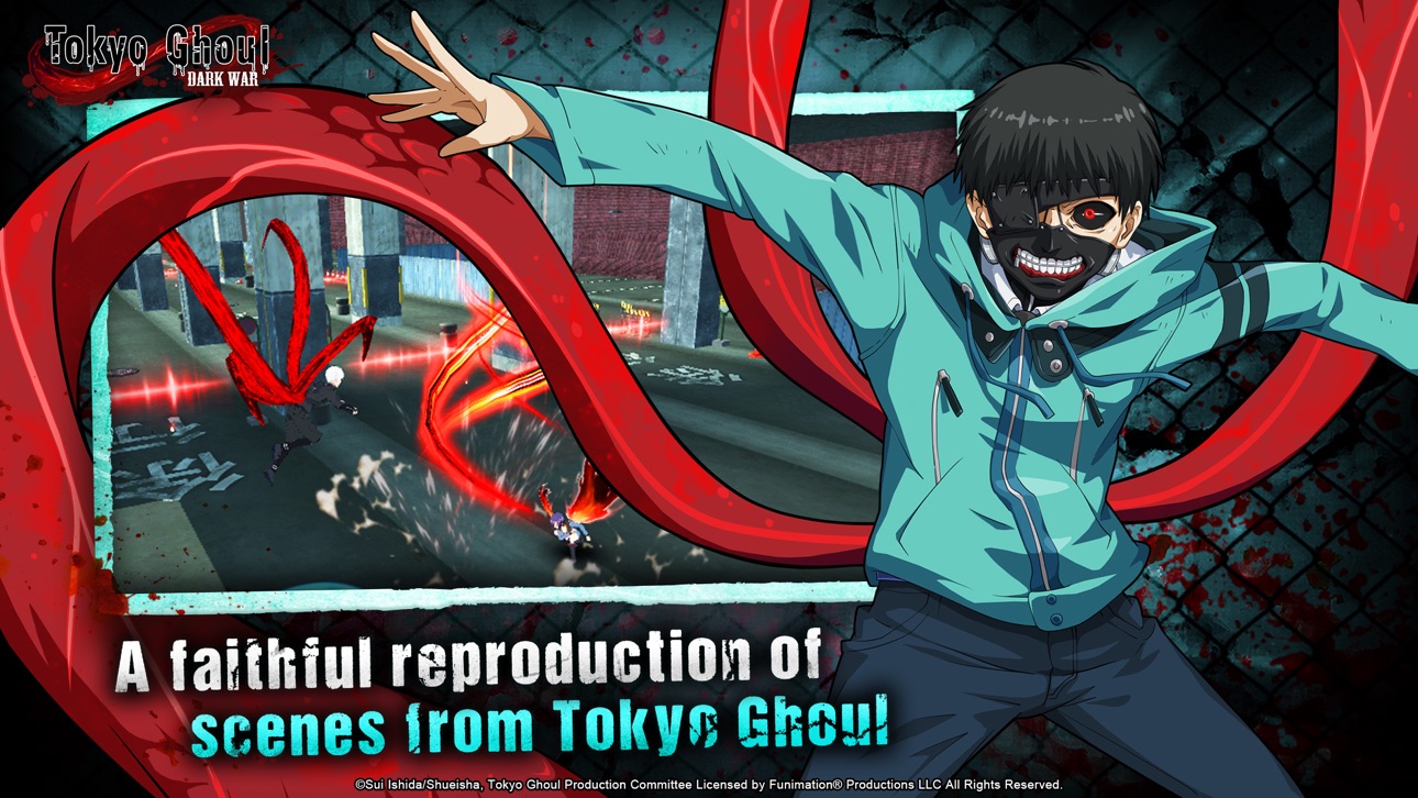 Tokyo Ghoul: Dark War - Free Hack screenshot 1 - iOS game interface