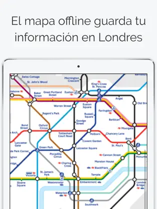 Screenshot 1 Mapa del Metro de Londres iphone