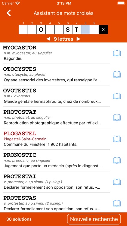 Dictionnaire Le Robert Mobile screenshot-9