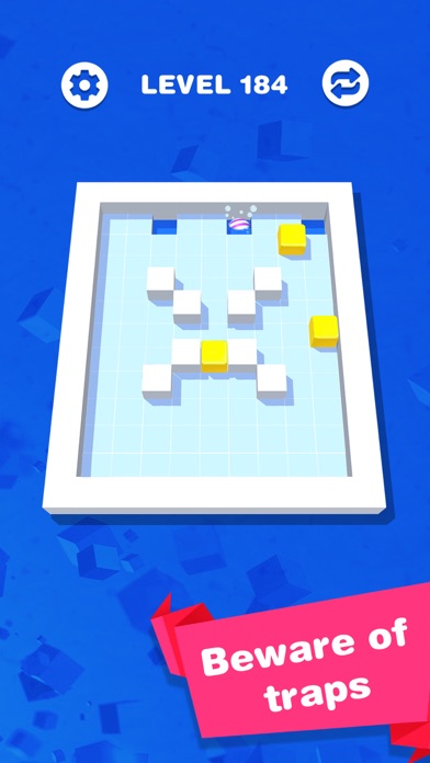 Rolling Fill: Push Cubes Hole screenshot 4