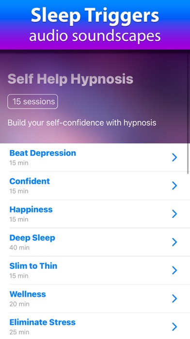 Sleep Meditation Hypnosis App screenshot 4