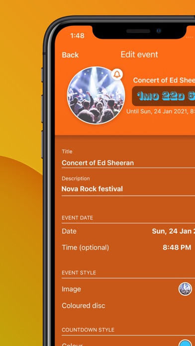 Screenshot #3 pour Smart Countdown - Track events