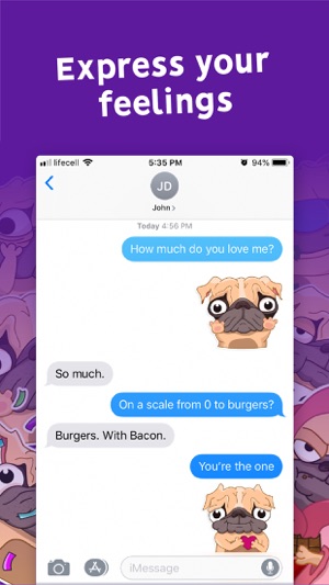 Pugly the Dog Emoji Stickers(圖2)-速報App