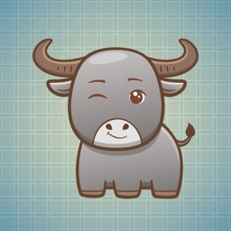 Sticker Me Cute Buffalo