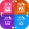 Image Format Converter application is useful to change all images format with given options
