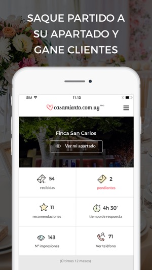 Casamiento.com.uy para empresa