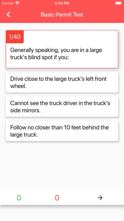 DMV Permit Test Practice