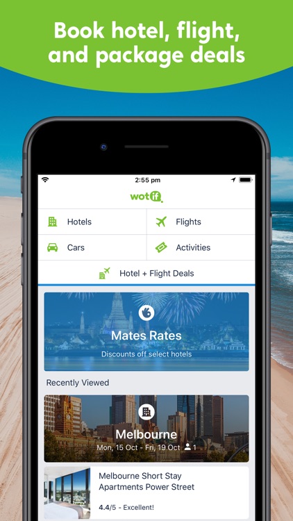 Wotif Hotel, Flight & Packages screenshot-0