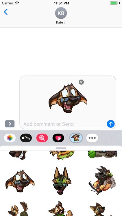 Wolf Stickers & Emojis screenshot-3