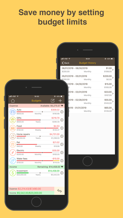 Money Monitor Pro screenshot1