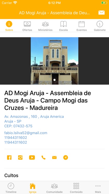 Assembléia de Deus Mogi Arujá