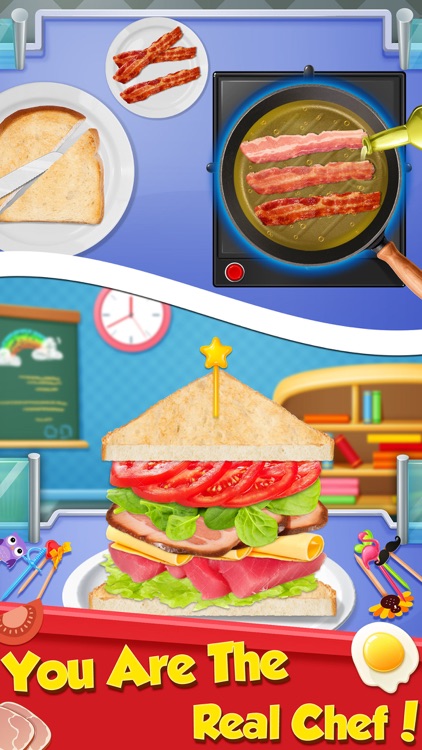 Ultimate School Lunch Food screenshot-3