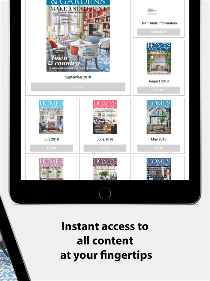 Homes and Gardens Magazine INT